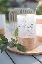 DIY Sommer(tisch)deko: Windlichter für drinnen und draußen