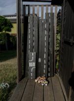 Fantasievolles Spielen im Garten – DIY-Spielstraßen aus Holz für kleine Abenteurer