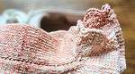 Sockenbündchen mit Wellenrand stricken