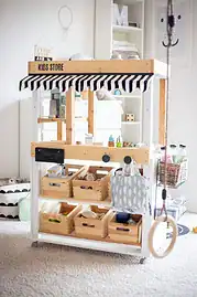 Bau dir deinen eigenen DIY Kaufladen / Marktstand