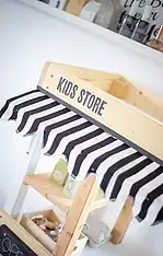 Bau dir deinen eigenen DIY Kaufladen / Marktstand