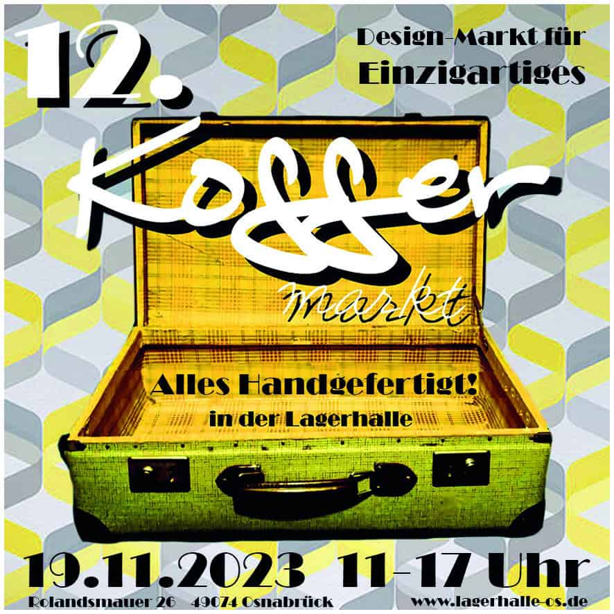 12. Koffermarkt Osnabrück am So. 19.11.2023