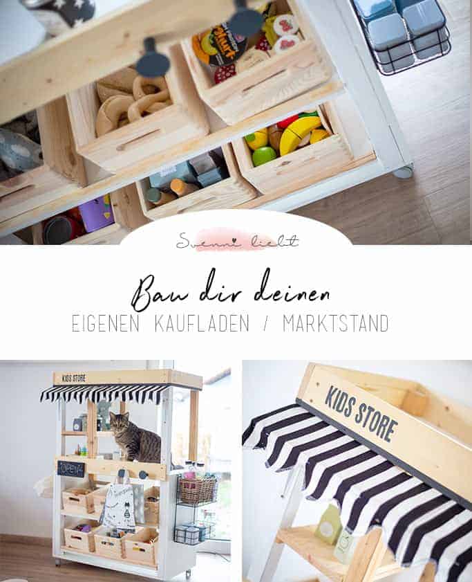 Bau dir deinen eigenen DIY Kaufladen / Marktstand