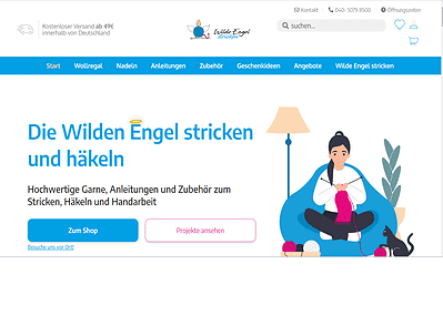 Startseite - Die Wilden Engel stricken
