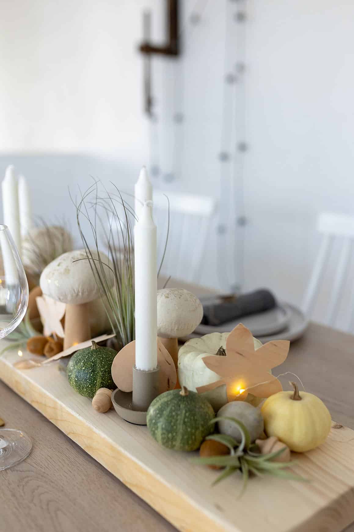 Herbstliche Tischdeko: DIY-Ideen im skandinavischen Stil
