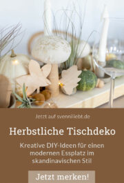 Herbstliche Tischdeko: DIY-Ideen im skandinavischen Stil