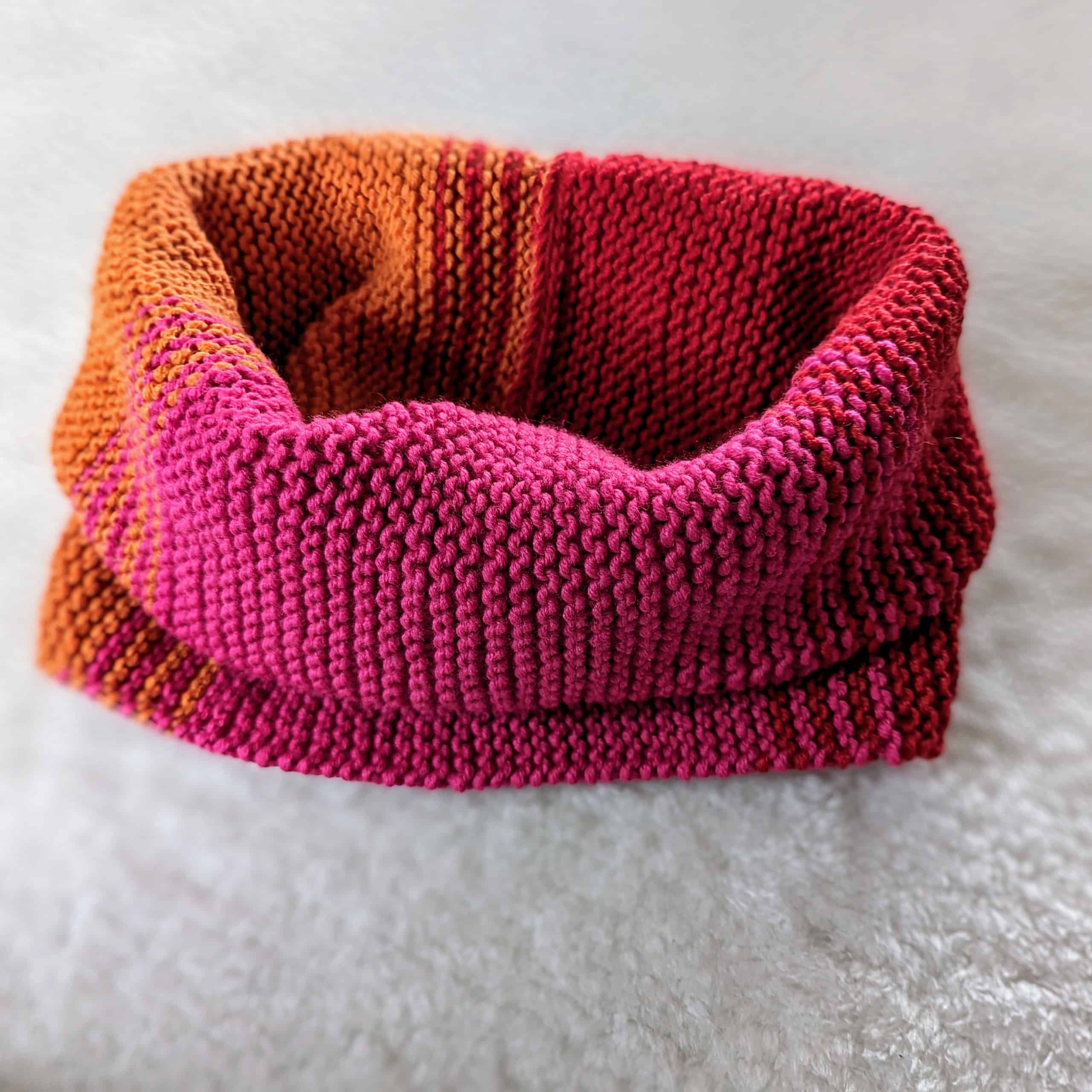 Kuscheliger Loopschal – schnell gestrickt