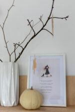 Poster-Freebie: Herbst-/Halloween-Tischspruch zum kostenlosen Download