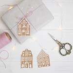 Lebkuchen-Anhänger für Weihnachtsgeschenke