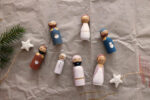 DIY-Anleitung für eine Weihnachtskrippe – Holz-Krippenfiguren für Kinder basteln