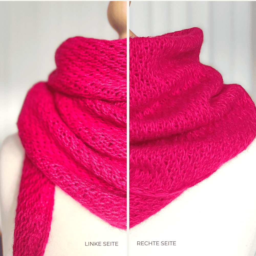 DREIECKSTUCH STRICKEN – SCHNELL UND EINFACH