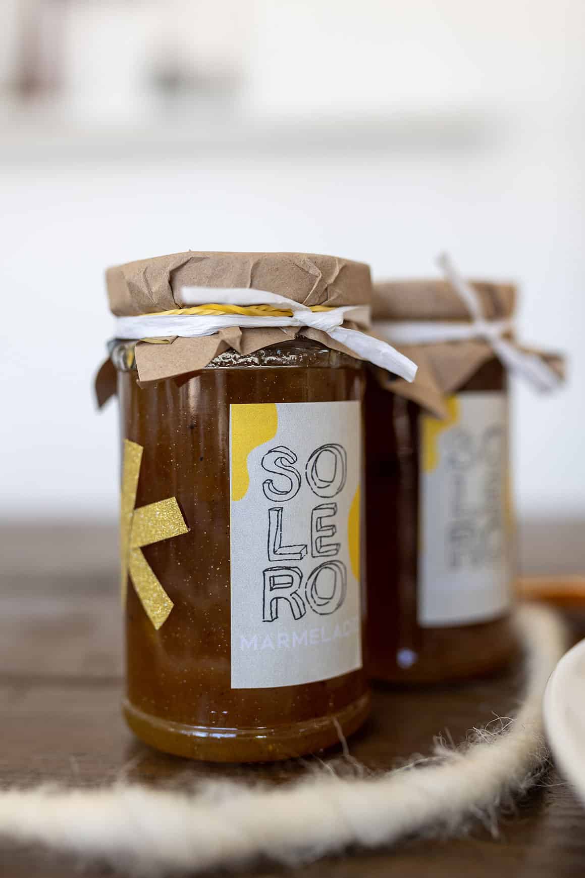 Solero Marmelade | Geschenk aus der Küche mit Freebie-Etikett
