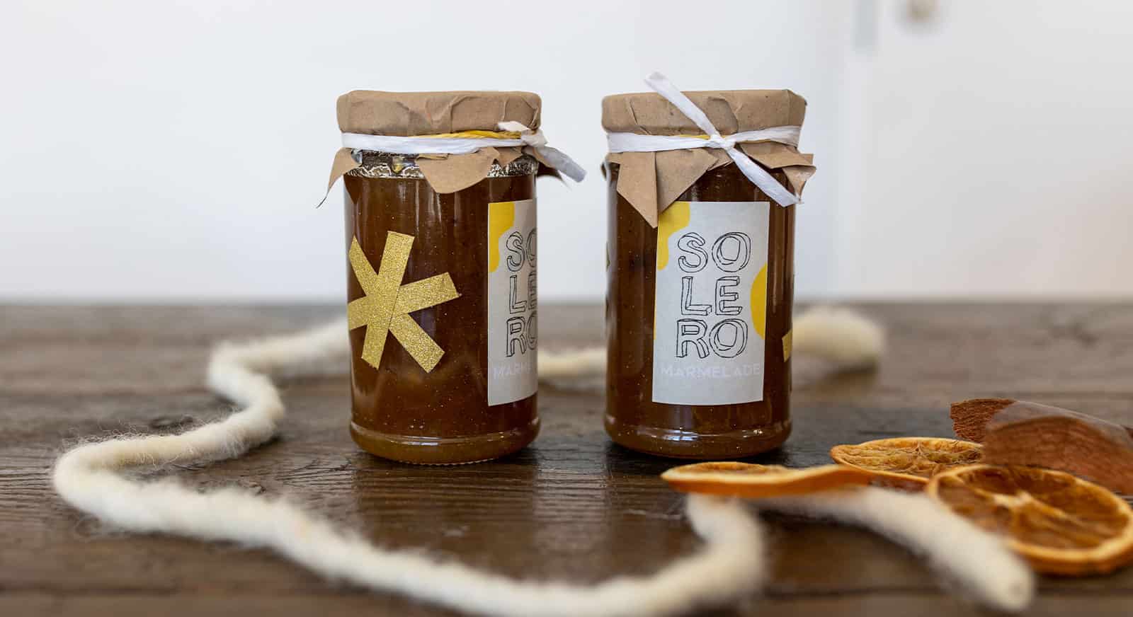 Solero Marmelade | Geschenk aus der Küche mit Freebie-Etikett