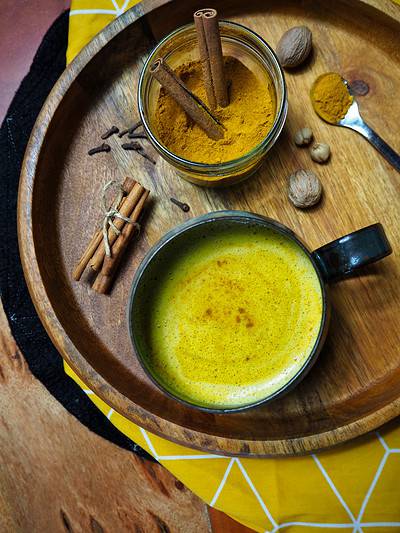 Goldene Milch Gewürzmischung selber machen