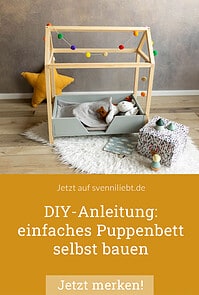 DIY-Anleitung: einfaches Puppenbett aus Holz selbst bauen