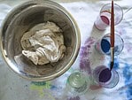 Batikdruck selber machen