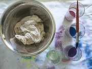 Batikdruck selber machen