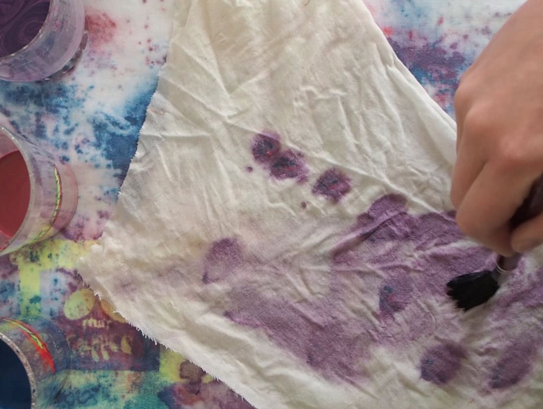 Batikdruck selber machen