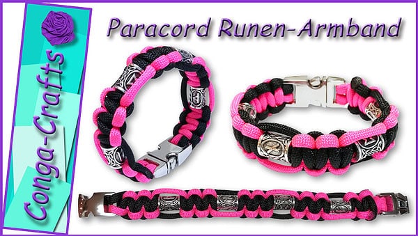 Videoanleitung Paracord Runen Armband