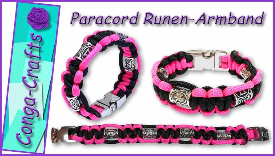 Videoanleitung Paracord Runen Armband