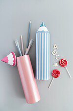 Cooles Geschenk zum Schulanfang: XXL-Stift aus einer Chipsdose