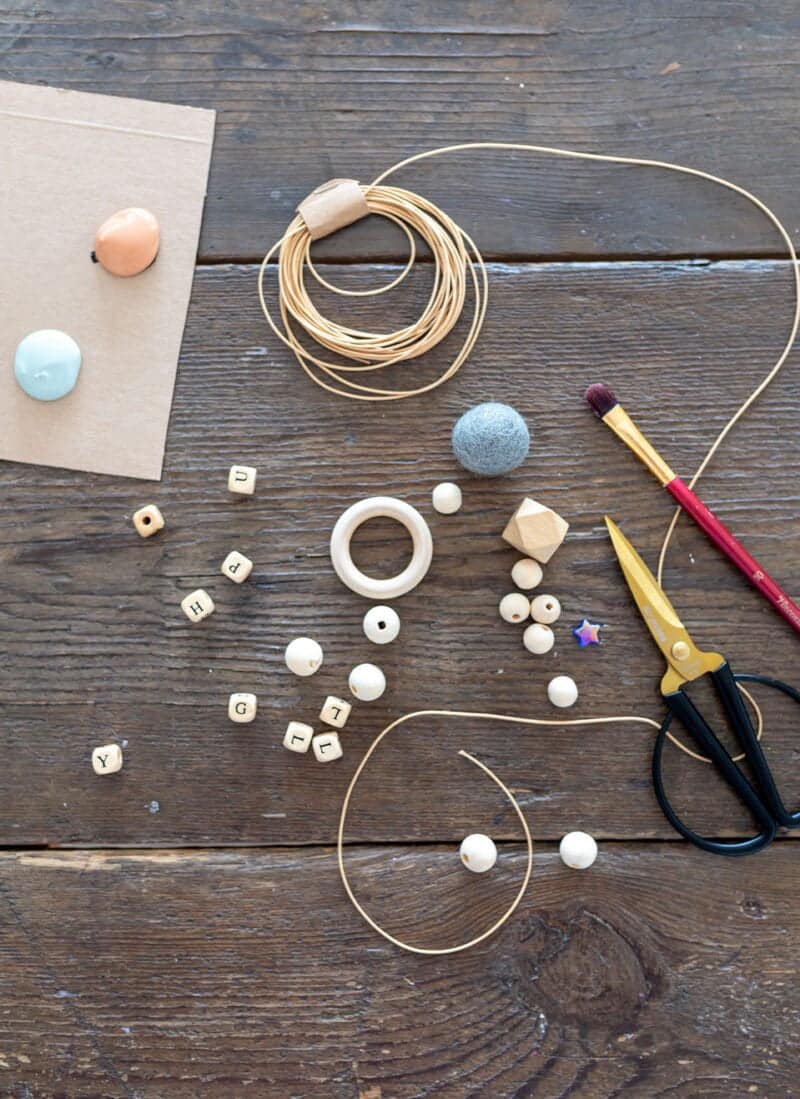 DIY-Geschenkidee: Rechenkette zur Einschulung selber machen