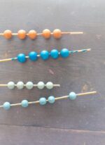 DIY-Geschenkidee: Rechenkette zur Einschulung selber machen
