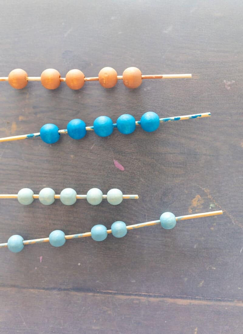 DIY-Geschenkidee: Rechenkette zur Einschulung selber machen