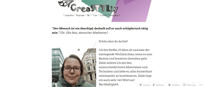 CreaSTYLity – Nicht perfekt, aber einzigartig! ^^