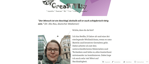 CreaSTYLity – Nicht perfekt, aber einzigartig! ^^