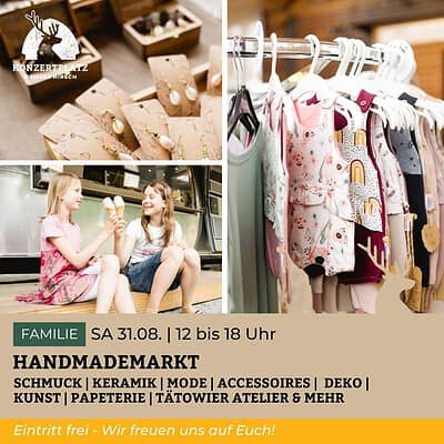 Handmademarkt & Livemusik Handmademarkt & Livemusik