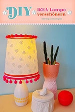 DIY Ikea-Lampe upcyceln