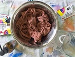 Hose färben mit Konfetti Tie Dye