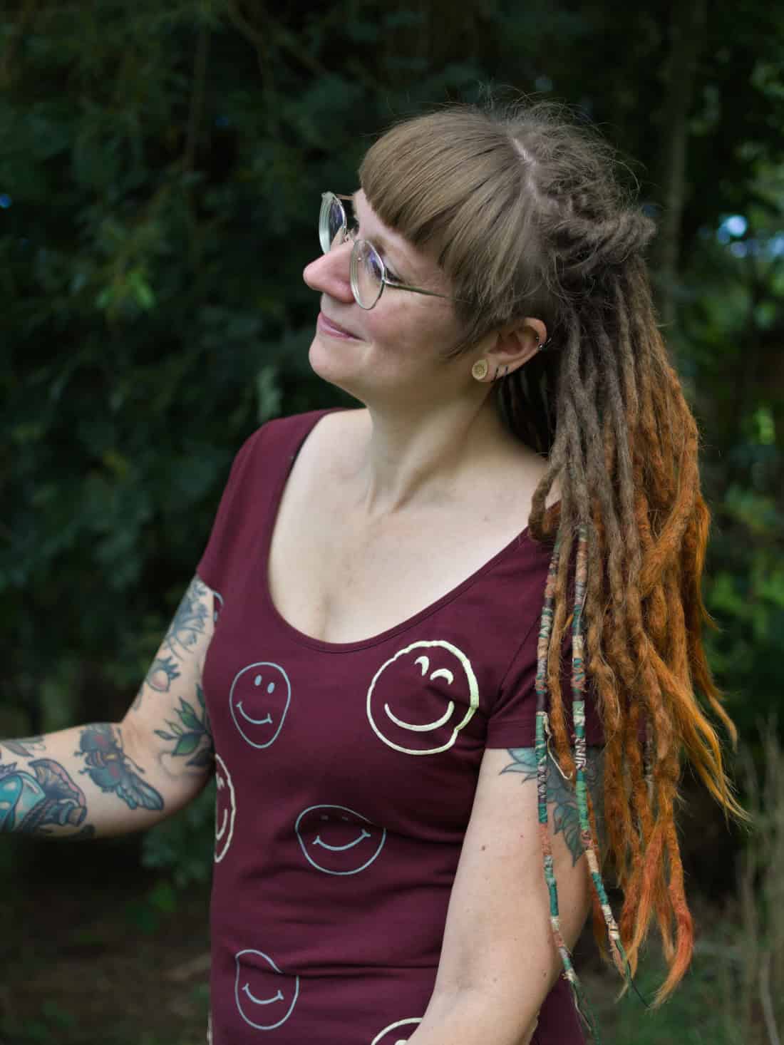 Upcycling mit Textil Siebdruck ☻ mit gratis Plotterdatei