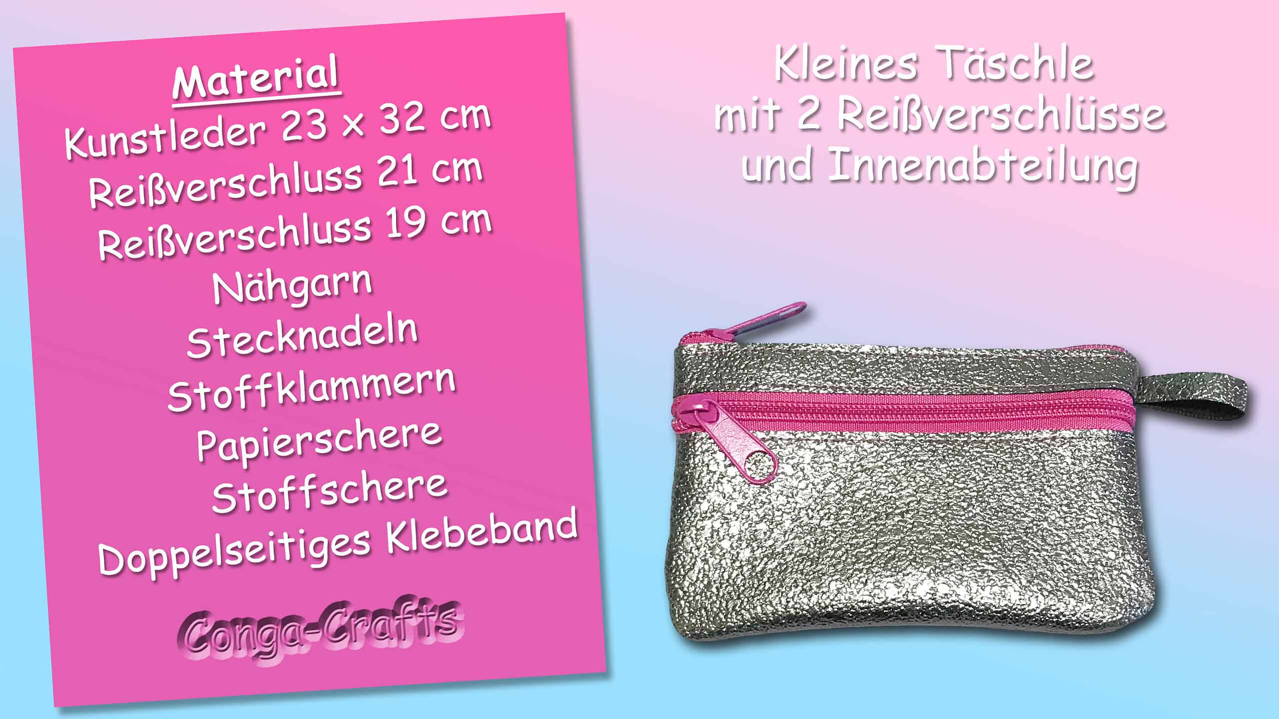 Anleitung kleines Täschchen