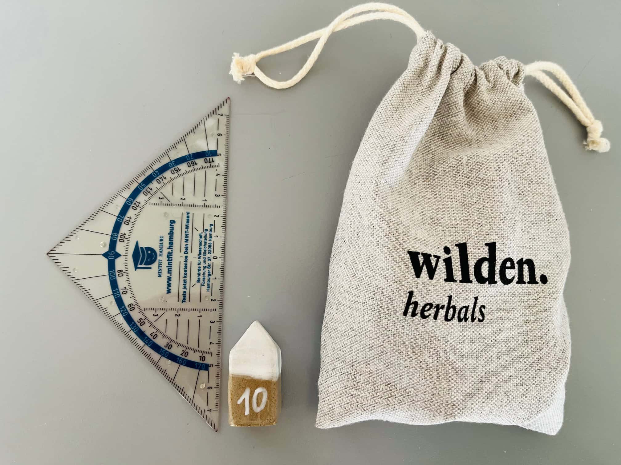 Adventskalender aus Ton