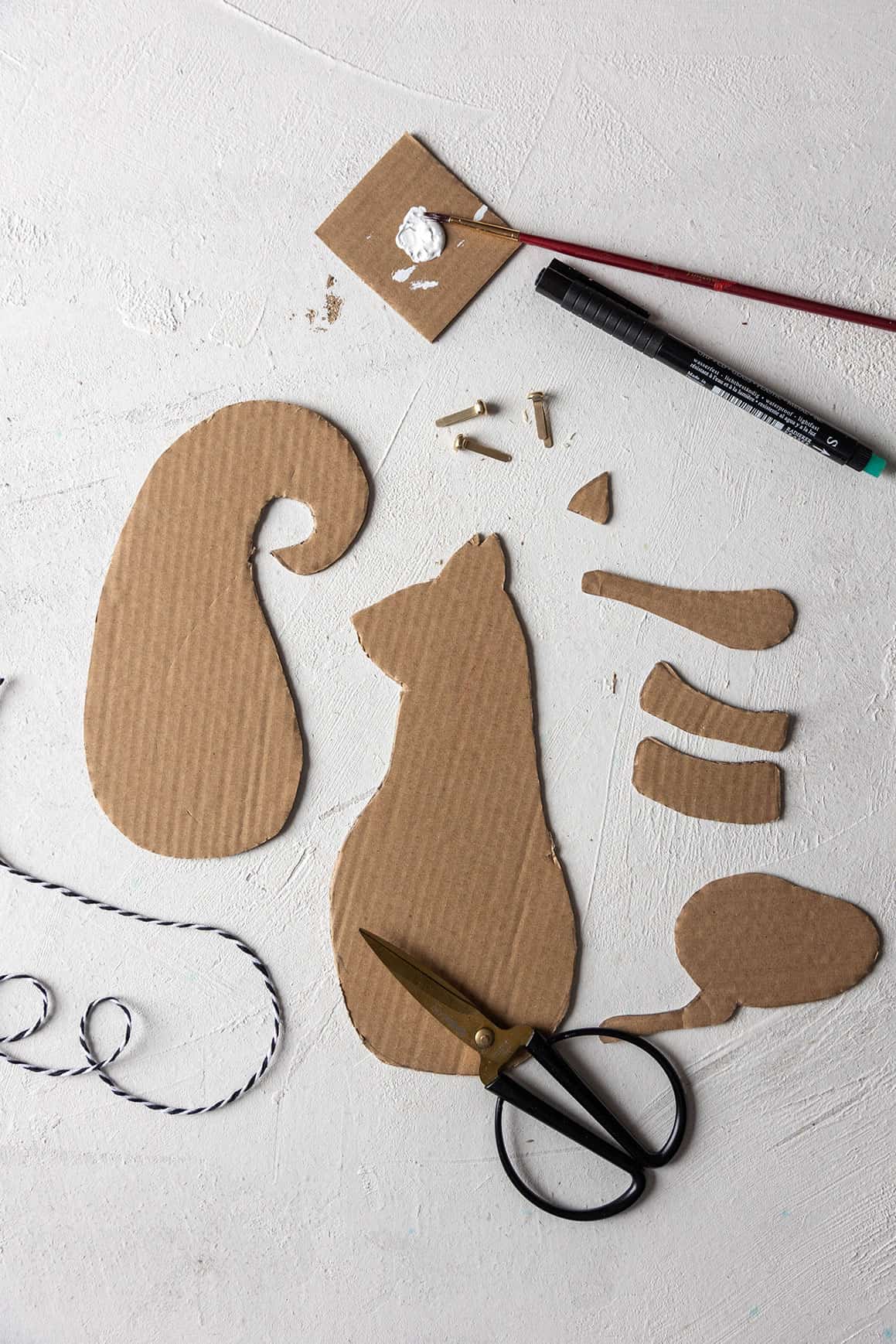 Bastelidee mit Upcycling: Komm, wir basteln uns ein Eichhörnchen