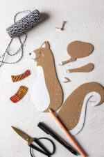 Bastelidee mit Upcycling: Komm, wir basteln uns ein Eichhörnchen