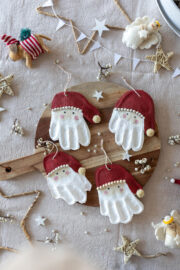Basteln mit Kindern: Weihnachtsgeschenke aus Salzteig