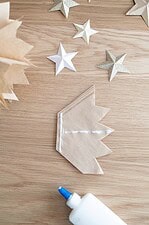 Stille Nacht – schnell gemacht: DIY Sterne aus Kaffeefiltern basteln
