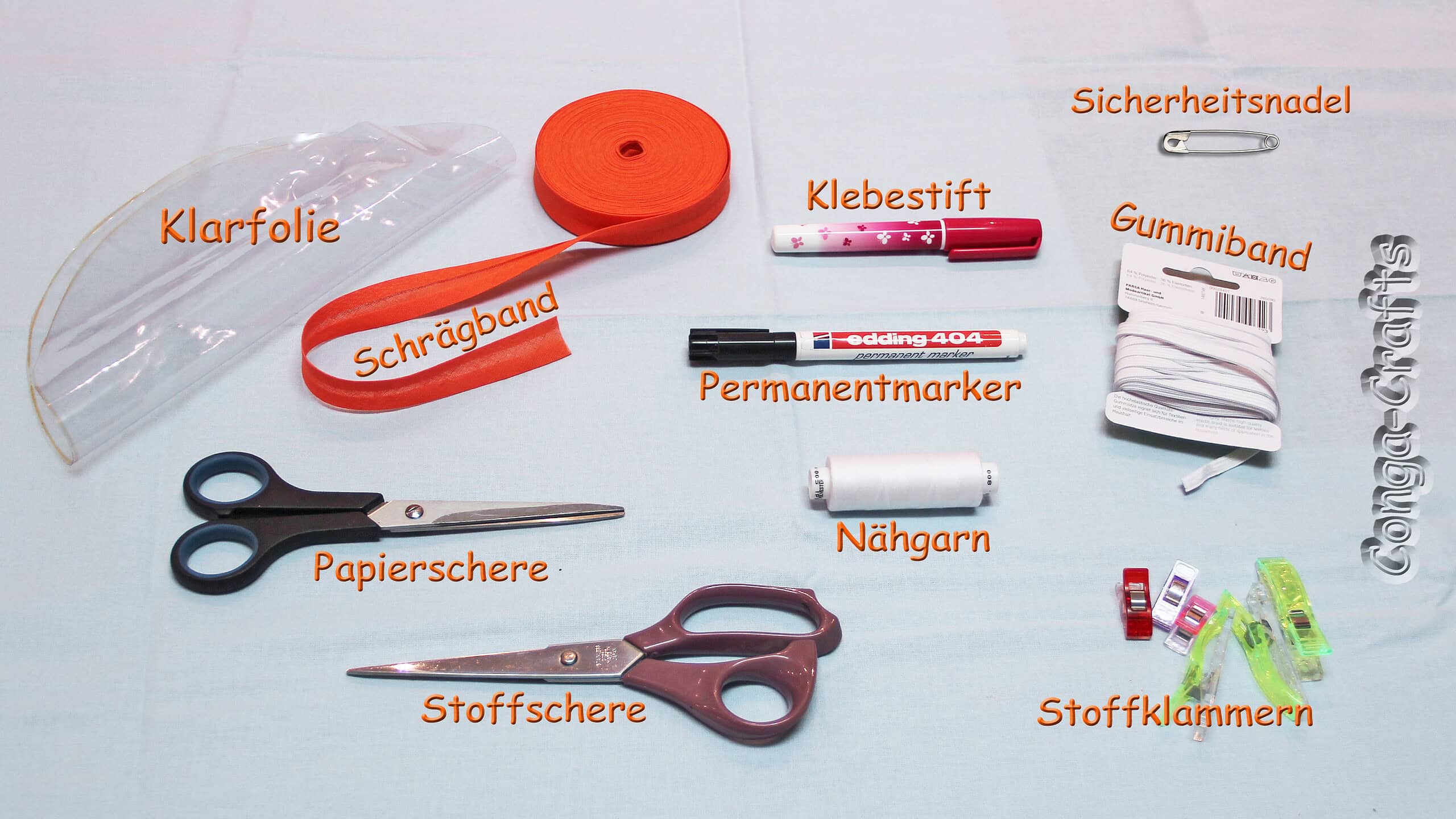 Anleitung transparente Schüsselabdeckung nähen