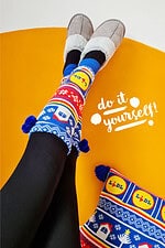 Beinstulpen nähen aus einem alten Pullover / Weihnachtspulli Upcycling