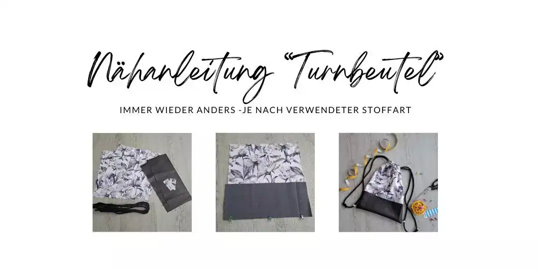 Nähanleitung Turnbeutel – Praktisch & Modern