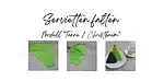 Servietten falten - Tanne/ Christbaum/ Tannenbaum - mit einfachen Schritten schnell gefaltet!