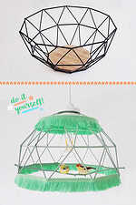 DIY Vogelkäfig-Lampe