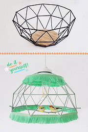 DIY Vogelkäfig-Lampe