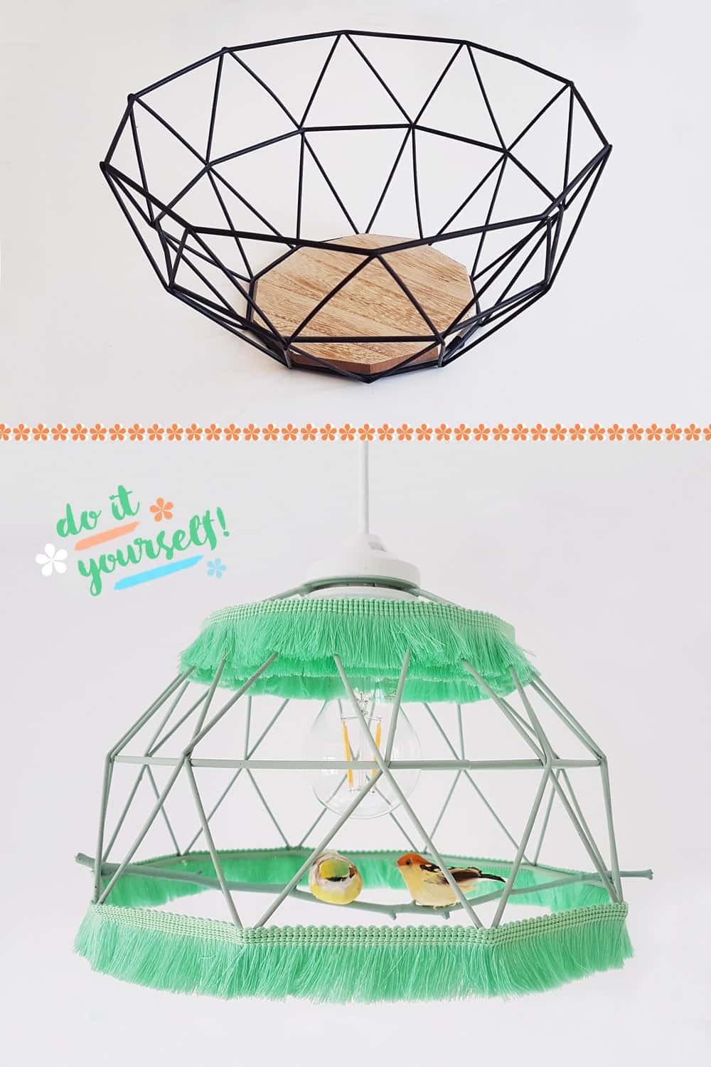 DIY Vogelkäfig-Lampe