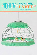 DIY Vogelkäfig-Lampe