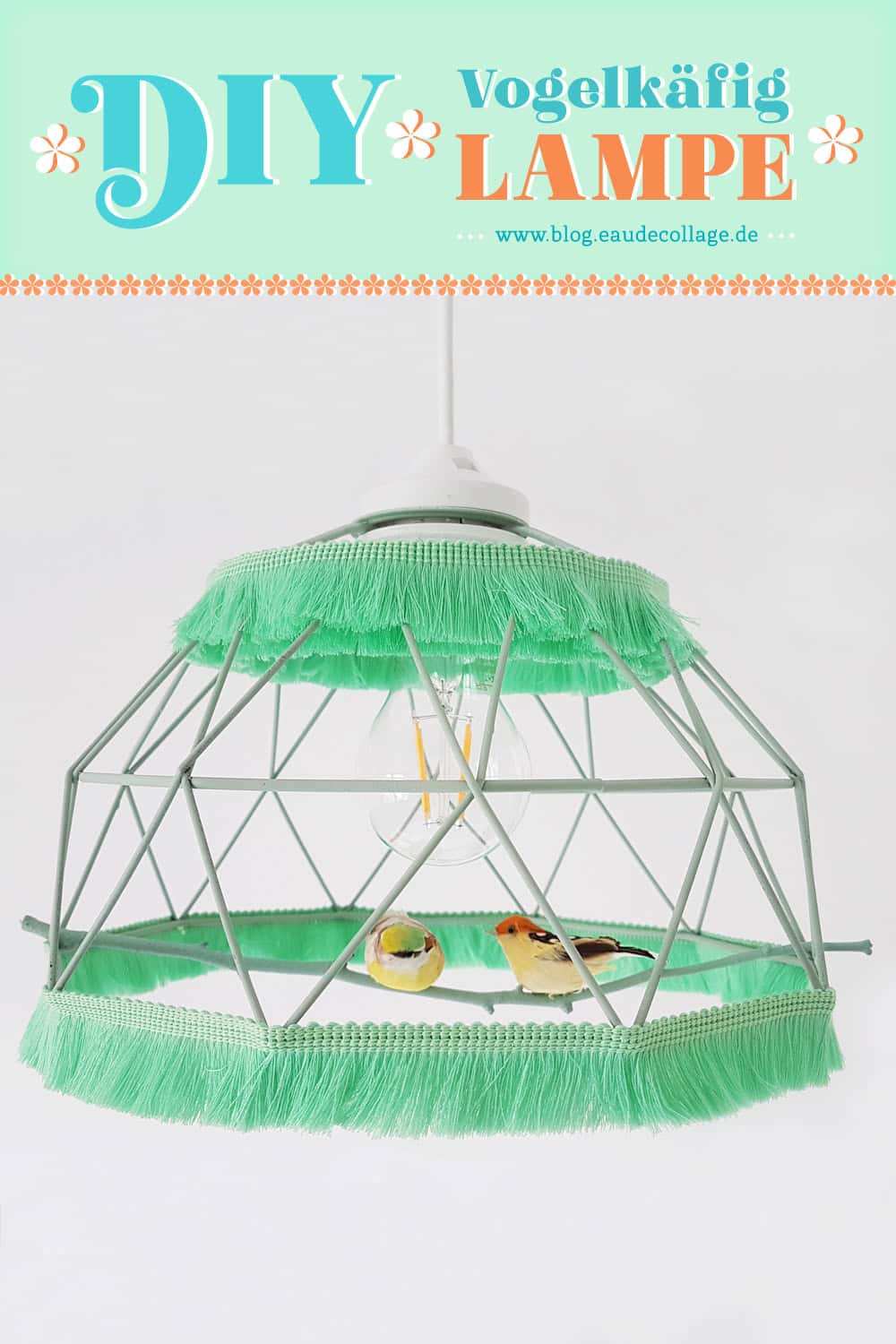 DIY Vogelkäfig-Lampe