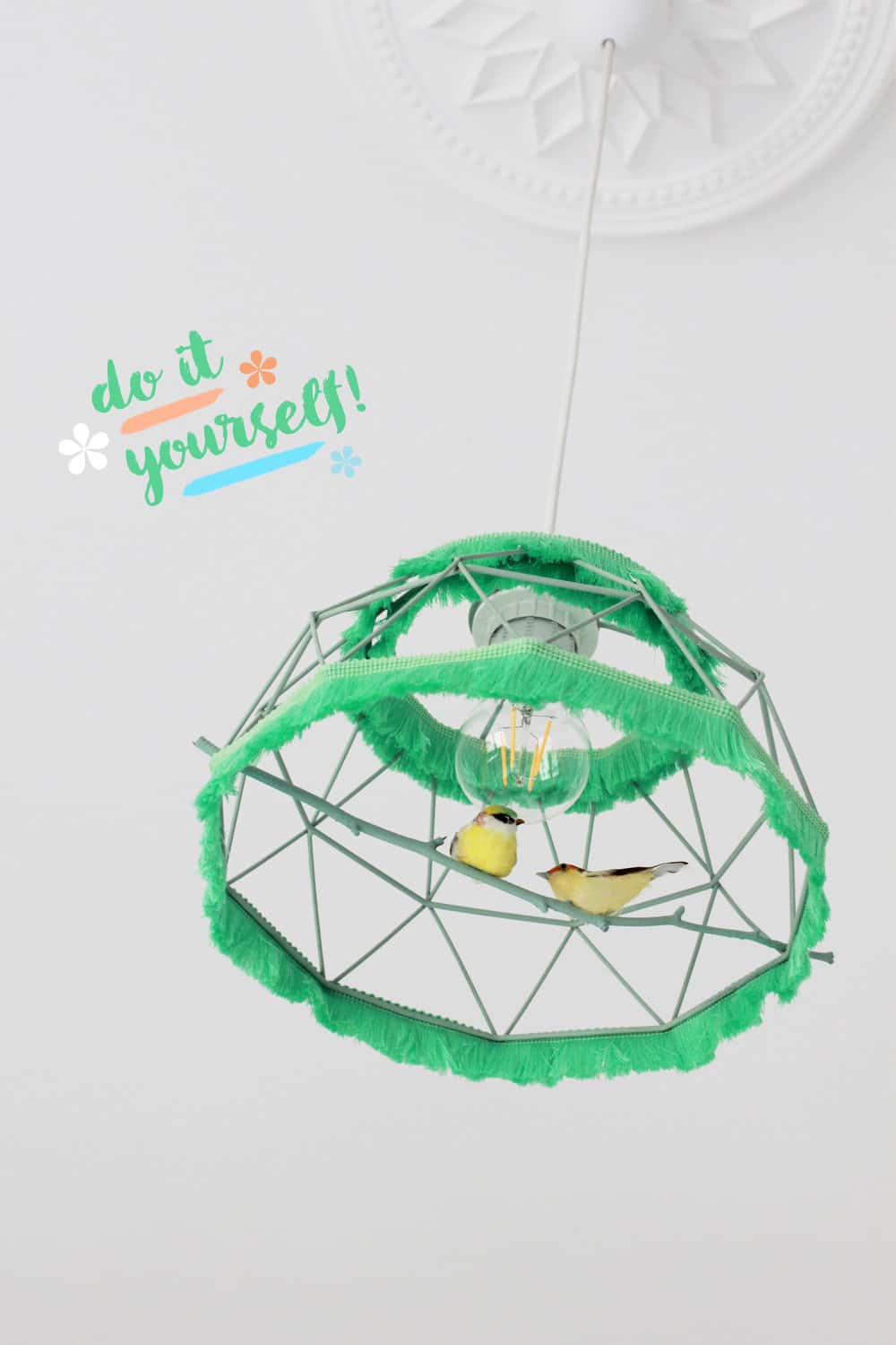 DIY Vogelkäfig-Lampe